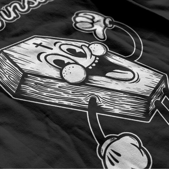 Dead Inside Pullover Black Hoodie 3XL Ink Poisoning Apparell - Picture 6 of 10